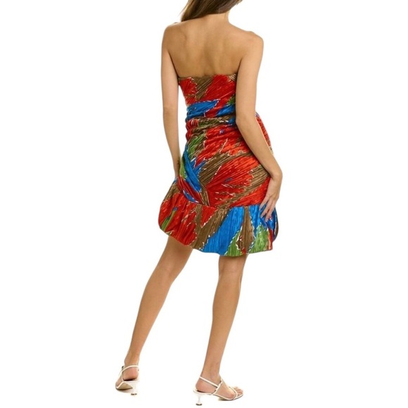 NWT Tory Burch Silk Mini Party Dress Size 10 - Picture 4 of 4